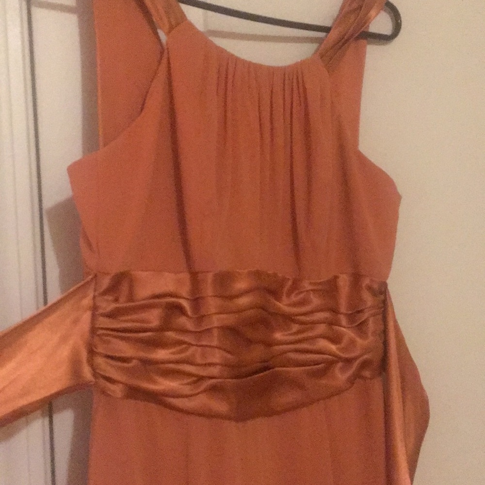 Elegant Gown Soft Peach From David’s Bridal - image 2